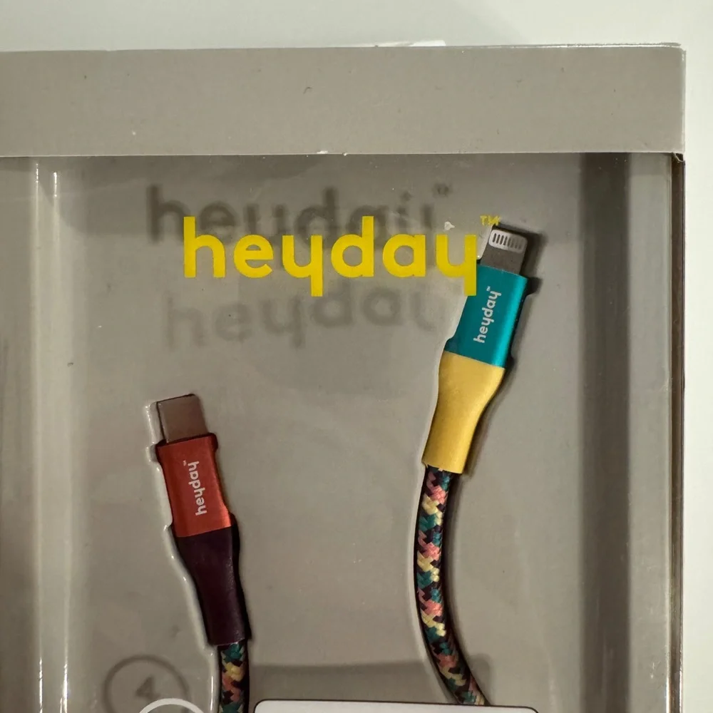 Heyday lighting to usb-c Cell Phone Charging Cable